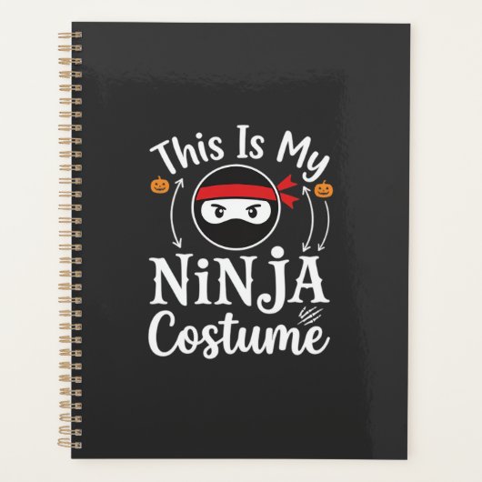 Déguisement de ninja drôle Design Halloween_1 (Devant)