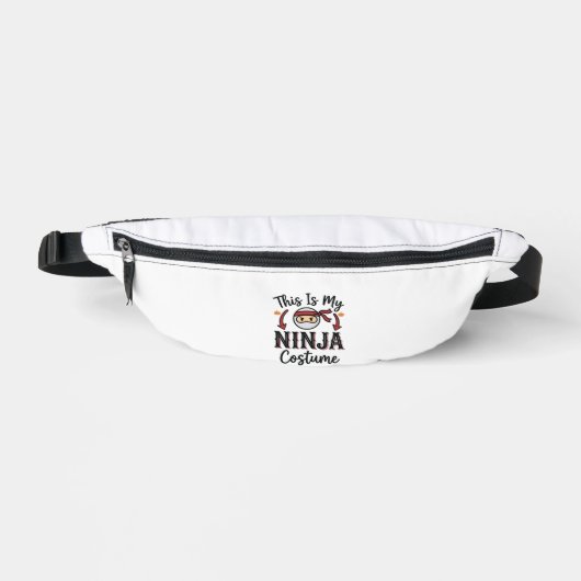 Déguisement de ninja drôle Design vectoriel Hallow (Recto)