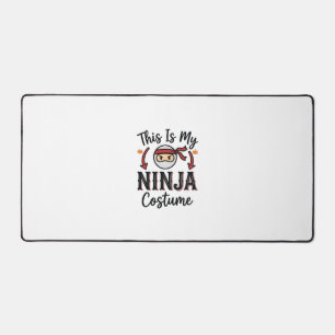 Déguisement de ninja drôle Design vectoriel Hallow