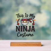 Déguisement de ninja drôle Design vectoriel Hallow (Neutre)