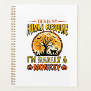 Déguisement de singe Halloween Design de T-shirt v
