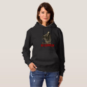 Déguisement fantôme Halloween femme à capuche pull (Devant entier)
