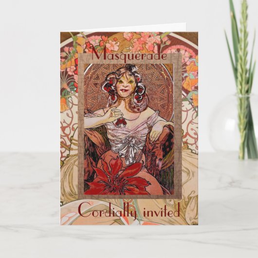 Déguiser une invitation adaptée à toutes les occas (Devant)