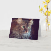 Déguisez les yeux, carte de voeux (vierge) de (Fleur jaune)