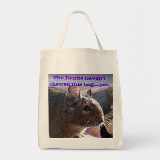 Degus kauwtas tote bag (Voorkant)
