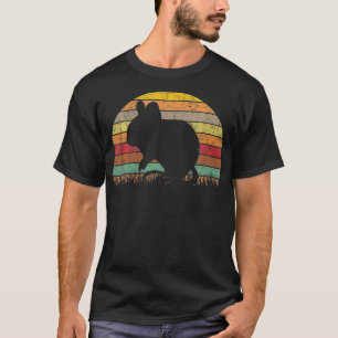 Degus Retro Chileense Knaagdier Vintage Degu T-shirt