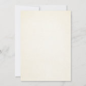 Dégustation de vin invitation de la douche nuptial (Dos)