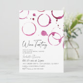 Dégustation De Vins Invitation De Douche Nuptiale (Debout devant)