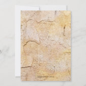 Dégustation Florale de vin Invitation Anniversaire (Dos)