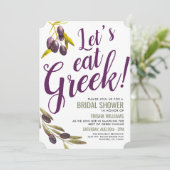 Dégustation gastronomique grecque | Invitation Fêt (Debout devant)