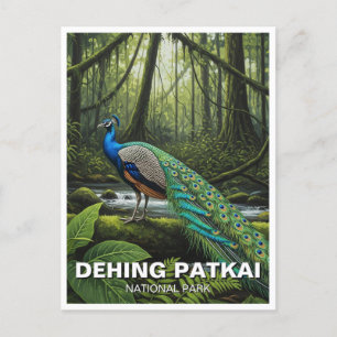 Dehing Patkai Nationaal Park India Reizen Briefkaart