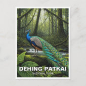 Dehing Patkai Nationaal Park India Reizen Briefkaart (Voorkant)