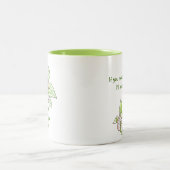 Dehors dans le jardin Mug (Centre)