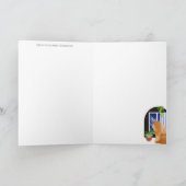 DEHORS IL Y A QUELQUE PART Chow cartes d'art (Intérieur)