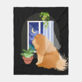 DEHORS IL Y A QUELQUE PART Chow polaire couverture (Devant)