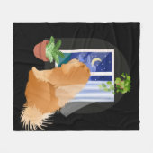 DEHORS IL Y A QUELQUE PART Chow polaire couverture (Devant (Horizontal))