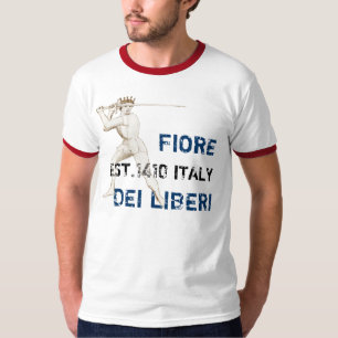 DEI LIBERI, FIORE, EST.1409 ITALIË T-SHIRT