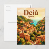 Deià Spanje Briefkaart (Voorkant / Achterkant)