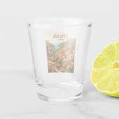 Deià Spanje Shot Glas (Achterkant)