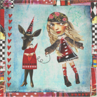 Deidre et ses Stickers Doe Art - plusieurs tailles