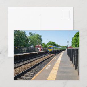 Deighton Railway Station, Huddersfield Briefkaart