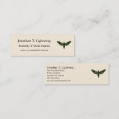 Deilephila Nerii - Oleander Hawk-Moth Business Car Mini Visitekaartje (Voorkant / Achterkant)