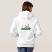 Dein innerer Halt Hoodie Pullover (Achterkant volledig)