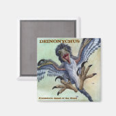 Deinonychus Magnet (Recto/Verso)