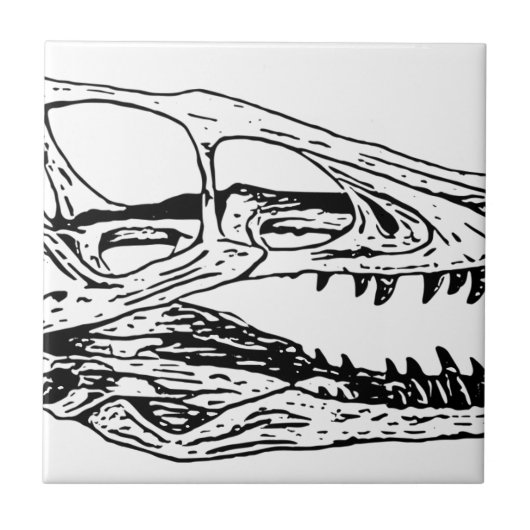 Deinonychus Tegeltje (Voorkant)