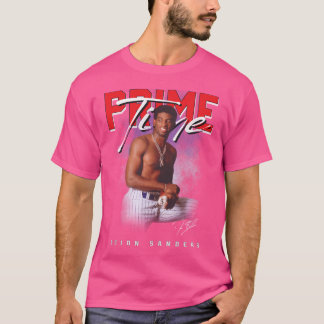 Deion Sanders Esthetisch eerbetoon T-shirt