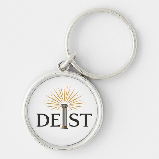 Deist - Deism Enlightenment Philosophy Sleutelhanger (Voorkant)