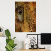 Deity Abstract afdrukken Poster (Thuiskantoor)