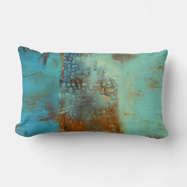 Déjà Blauw Kussen (Voorkant)