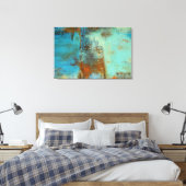 Deja Blue Canvas Afdruk (Insitu (Slaapkamer))