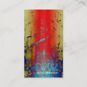 Deja Blue - Rainbow Grunge Visitekaartje