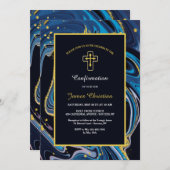 Deja Blue Religious Kaart (Voorkant / Achterkant)