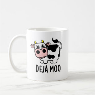 Deja Moo Funny Koe Pun Koffiemok