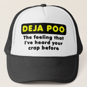 Deja Poo Grappige Bal Cap Hoed Trucker Pet