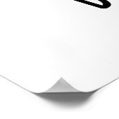 Deja-poot Funny Banana Double Fart Pun Poster (Hoek)