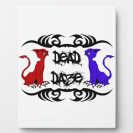 Deja Vu Cat Fotoplaat