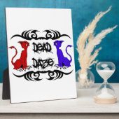 Deja Vu Cat Fotoplaat (Zijkant)