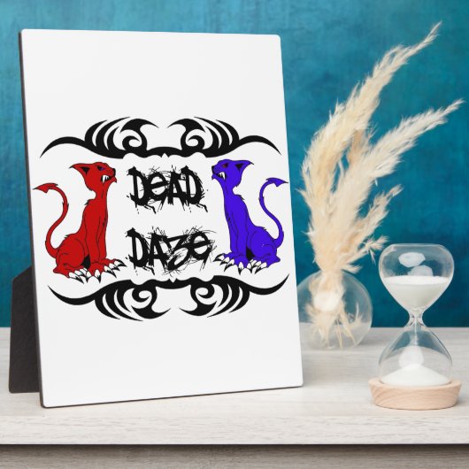 Deja Vu Cat Fotoplaat (Zijkant)