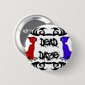 Deja Vu Cat Ronde Button 5,7 Cm (Voorkant /achterkant)