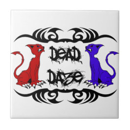 Deja Vu Cat Tegeltje