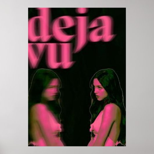 DEJA VU POSTER (Voorkant)