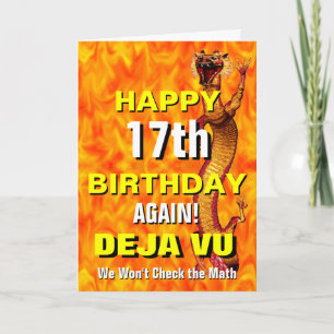 Deja Vu Verjaardag Kaart