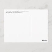 Déjeuner avec carte postale maman (Dos)