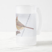 Déjeuner cardinal féminin Heure Mug givré (Devant droit)