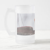 Déjeuner cardinal féminin Heure Mug givré (Gauche)