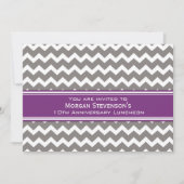 Déjeuner d'anniversaire de l'employé Invitation Gr (Devant)